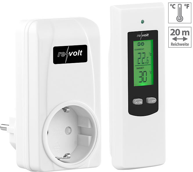 Revolt ZX2649 Steckdosen-Thermostat ab 43,99 €