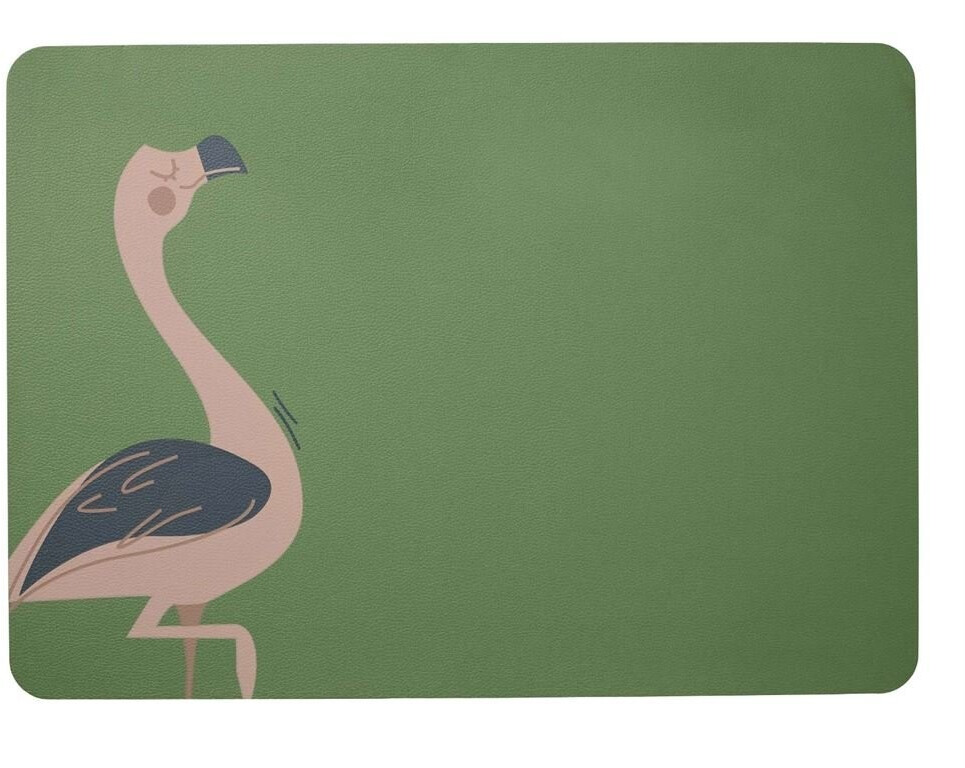 ASA Placemat Fiona Flamingo 46 x 33 cm (green)