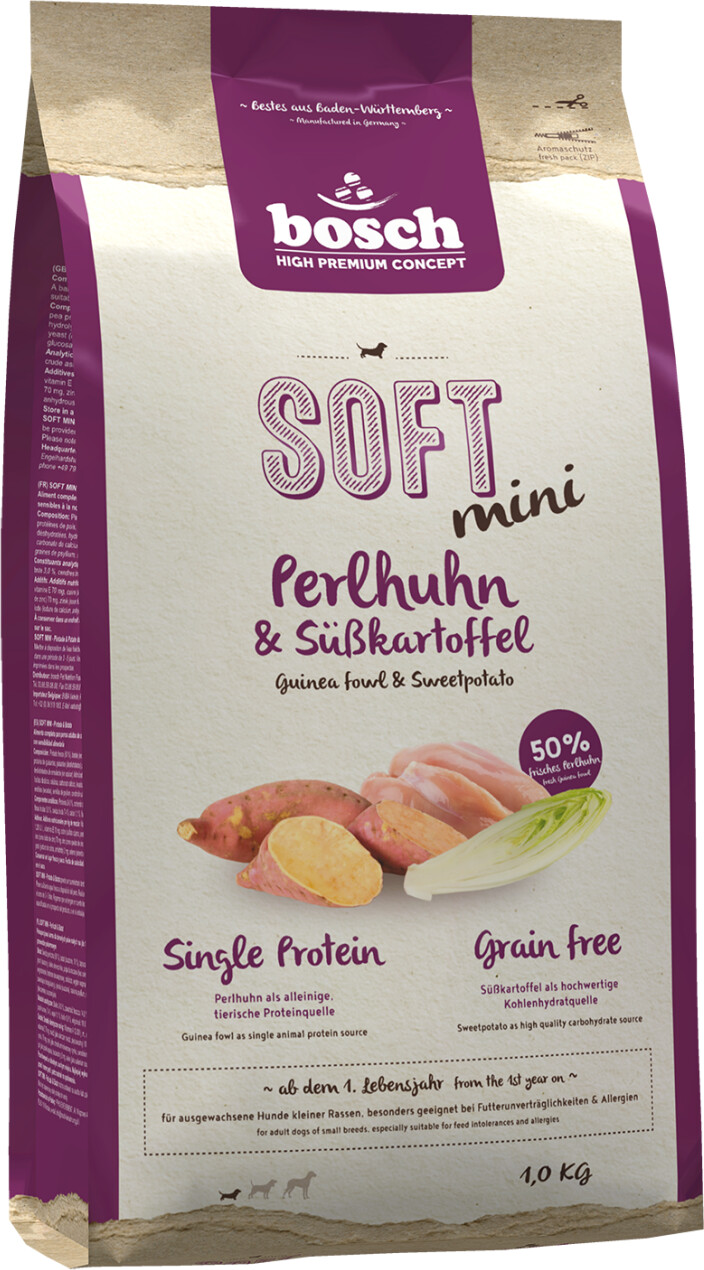 bosch High Premium Concept Soft Mini guinea fowl & sweet potato