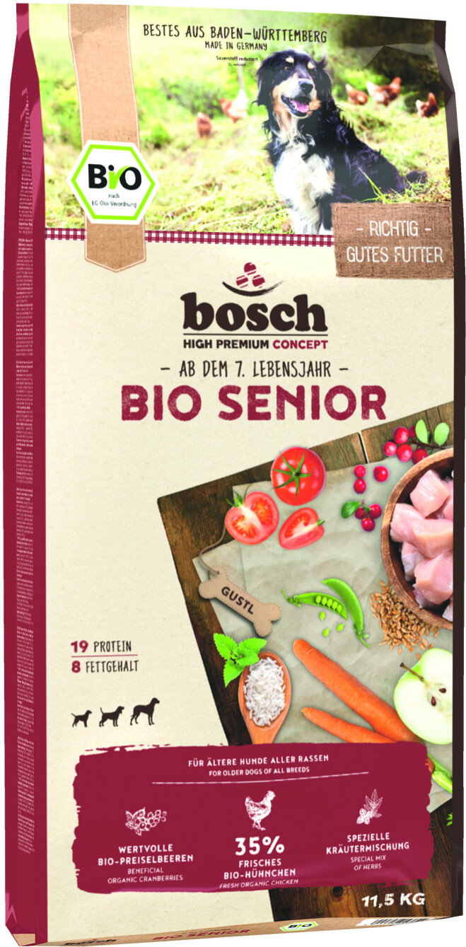 bosch HPC Bio Senior chicken & cranberry 11.5kg