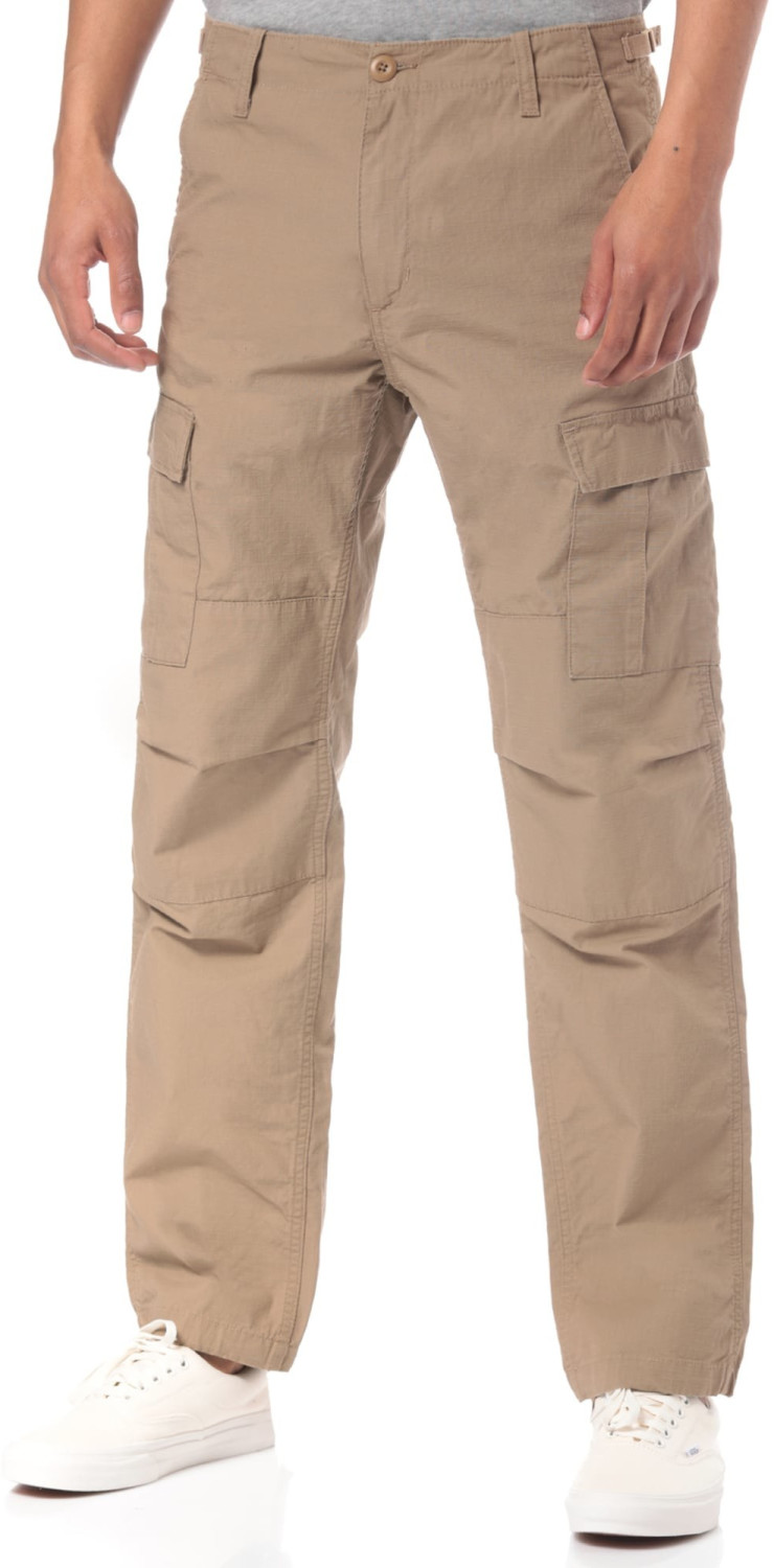 carhartt aviation pant columbia ripstop i009578 leather rinsed