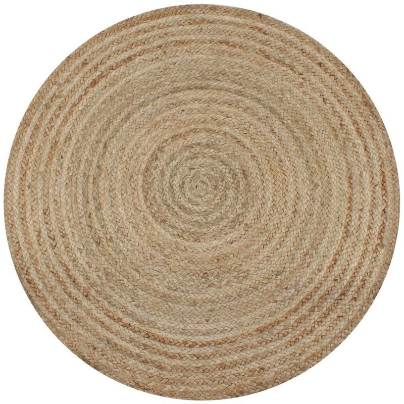 VidaXL Round braided jute rug 120cm