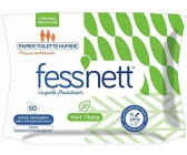 Fess'nett - Papier toilette humidifié vert aloe (50 pièces) en