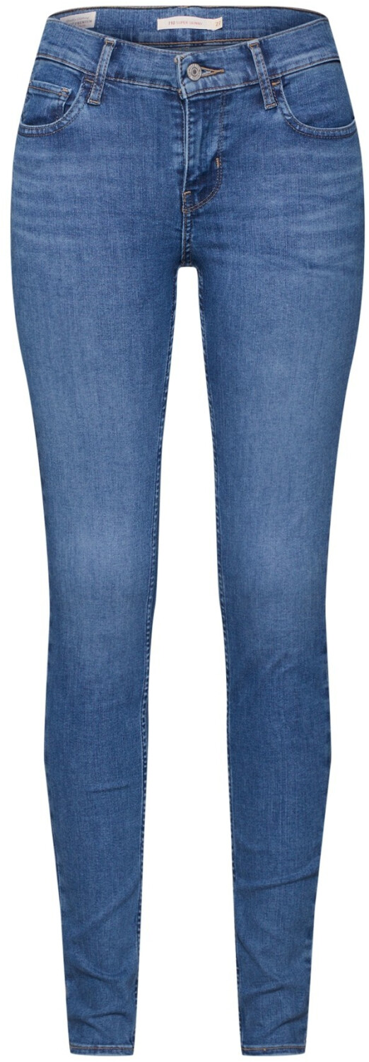 Levi's Damen 710™ Innovation Super Skinny Jeans Mittelblau