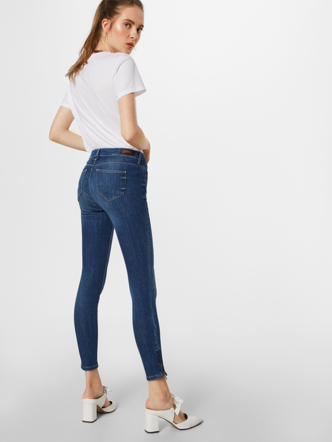 Only Kendell Reg Ankle Skinny Fit Jeans (15158979) medium blue denim ab  19,08 € | Preisvergleich bei | Stretchjeans