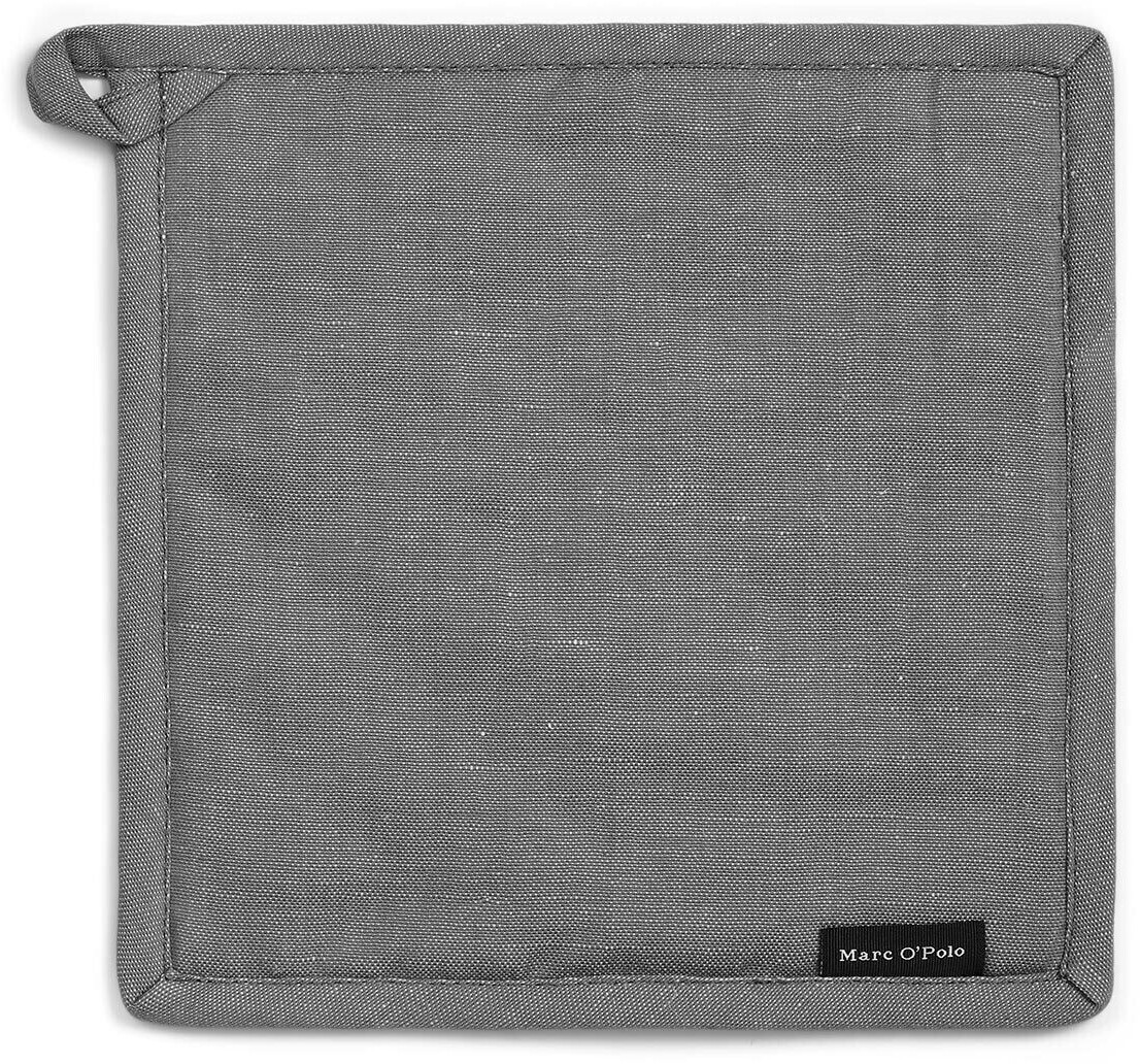 Marc O'Polo Potholder Akalla 22 x 22 cm stone