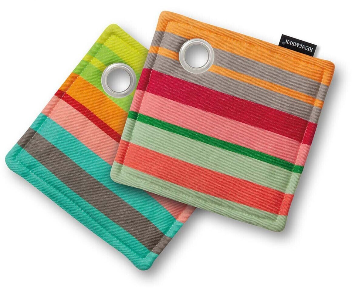 Remember Potholder Nr. 3 Set 2 pcs 18,5 x 18,5 x 2 cm