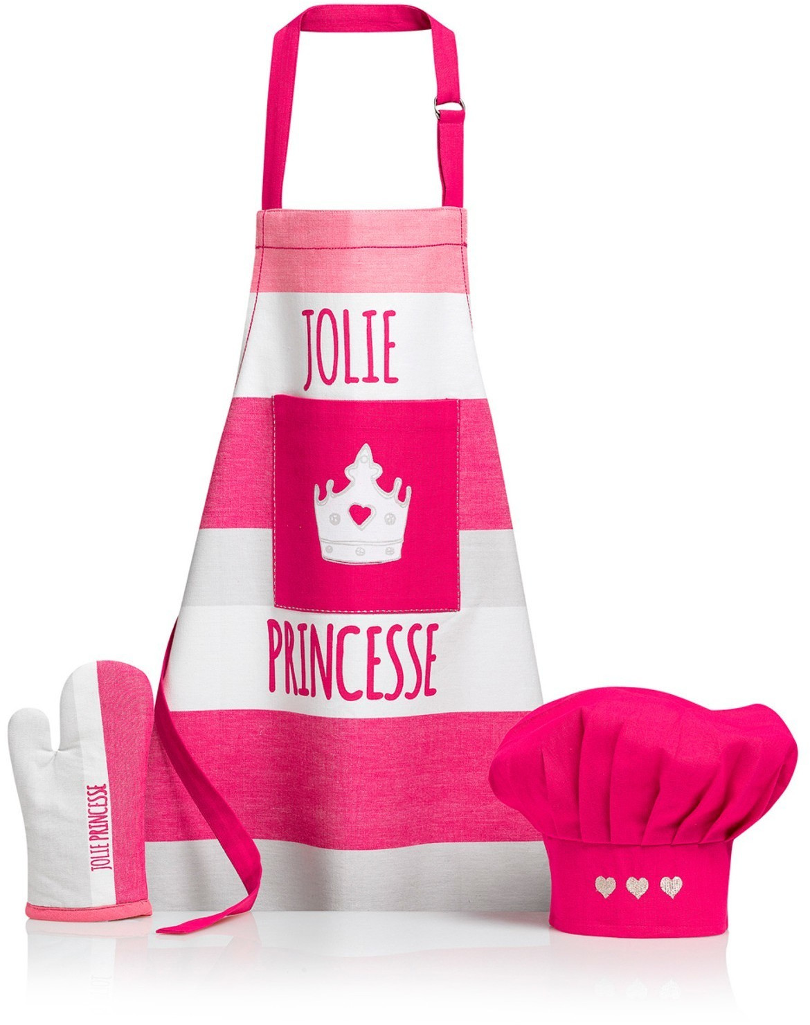 Winkler Children Apron Sissi Set 3 pcs pink