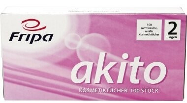 Fripa Mouchoirs cosm'tiques Akito (100 mouchoirs)