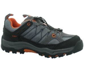 CMP KIDS RIGEL LOW TREKKING SHOES KIDS WP Unisex Kids Trekking Shoes Low-Top, Antracite-Flash Orange, 38 EU : CMP