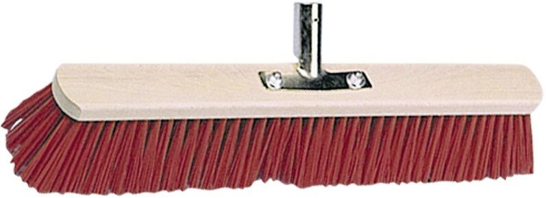 Kerbl 2945 large sweeper 60 cm street sweeper broom red elastane bristles