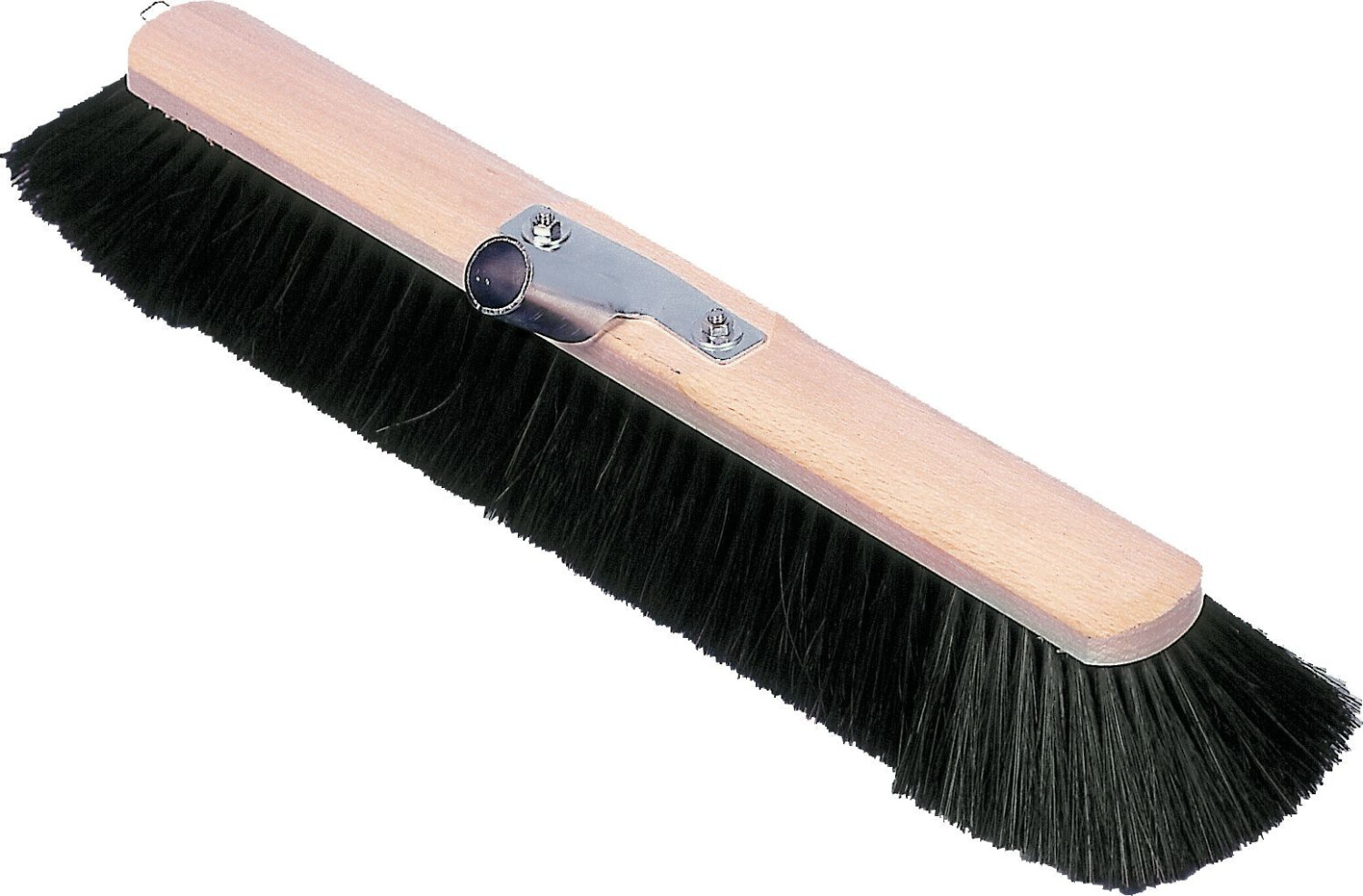 Kerbl 29463 Large broom 40 cm with horsehair broom black broom