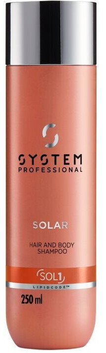 System Professional EnergyCode SOL1 Solar Hair & Body Shampoo (250ml)