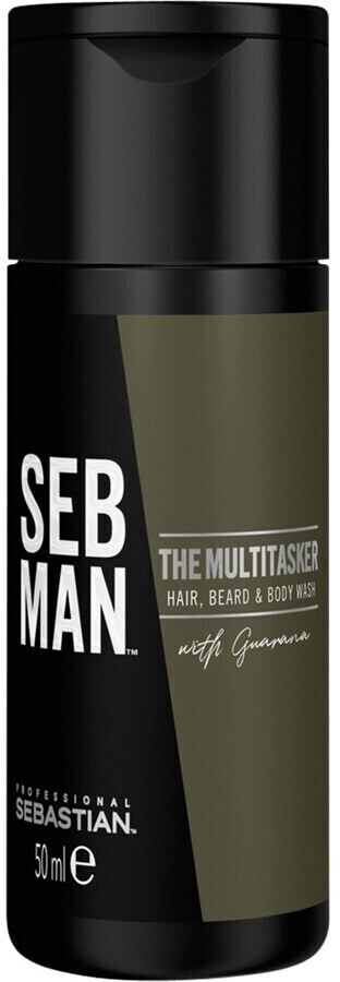 Sebastian Professional Man The Multitasker 3in1 Hair, Beard & Body Wash (50ml)