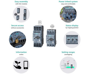 SIEMENS SIRIUS 3RV2011-1BA15 3RV2 011-1BA15 Leistungsschalter E01 -unused