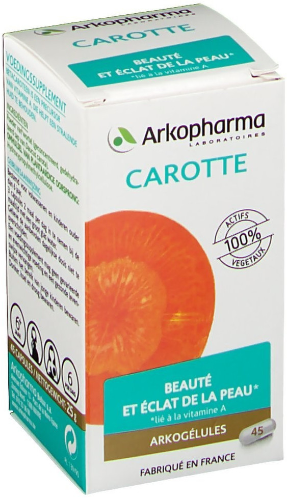 Laboratoires Arkopharma Arkogélules Carotte