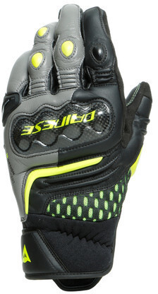 Dainese Gants Carbon 3 Short noir/gris/jaune