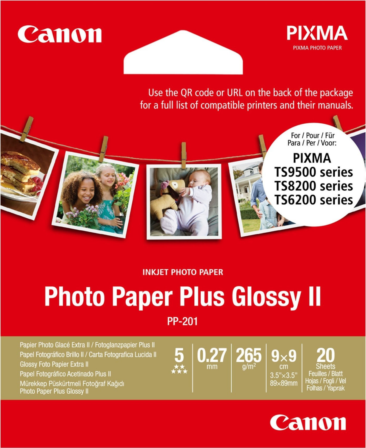 Photos - Office Paper Canon PP-201  (2311B070)