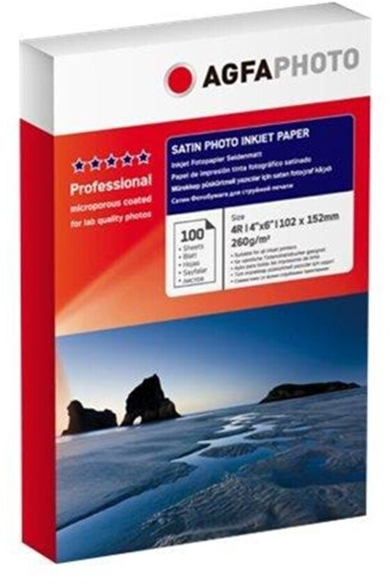 AgfaPhoto Satin Photo Inkjet Paper (AP270100A6S) ab € 10,98