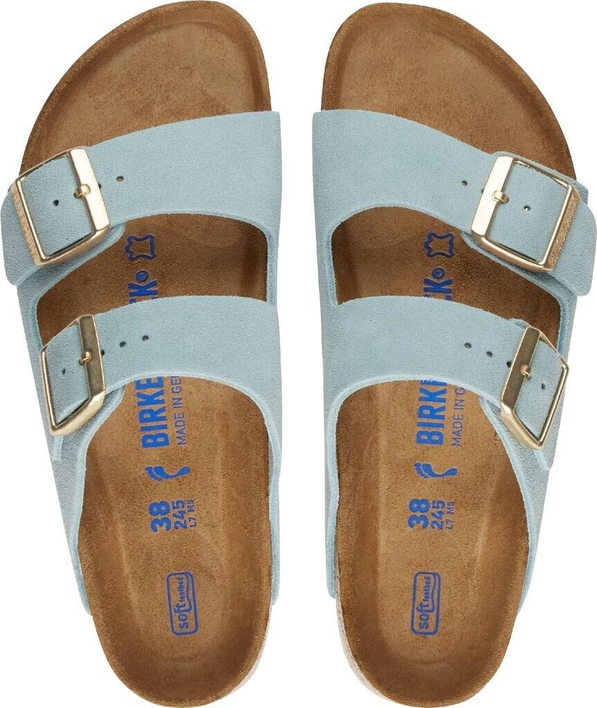 birkenstock arizona navy blue leather