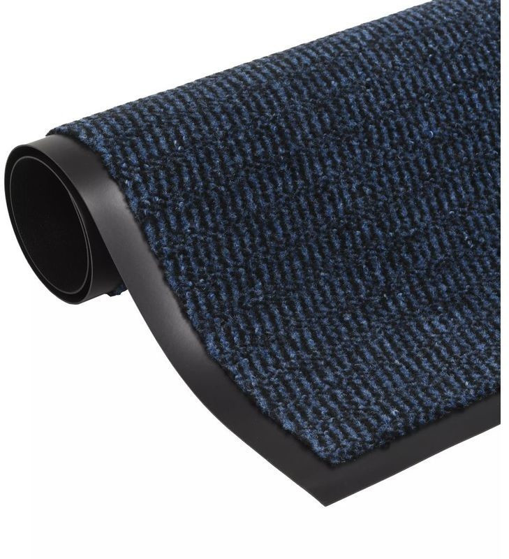VidaXL Dark blue entryway rug 120 x 180 cm