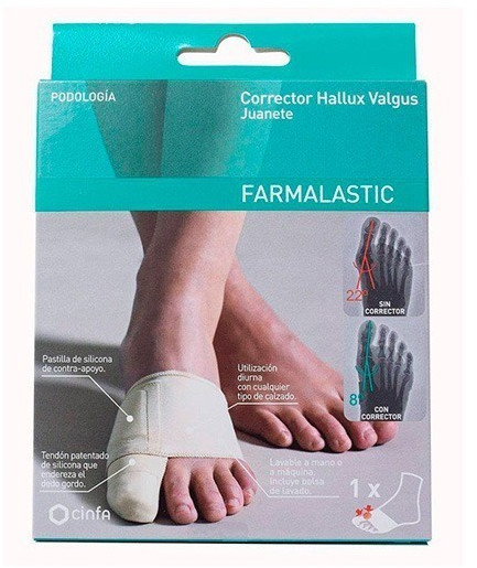 Farmalastic Corrector Bunion Activity Size L