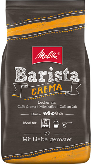 Melitta Barista Crema Ganze Kaffeebohnen (1kg)