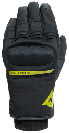 Dainese Gants Avila Unisex D-Dry noir/jaune fluo