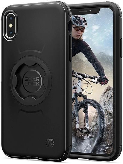 Spigen Gearlock CF101 Bike Mount Case for iPhone X/Xs black