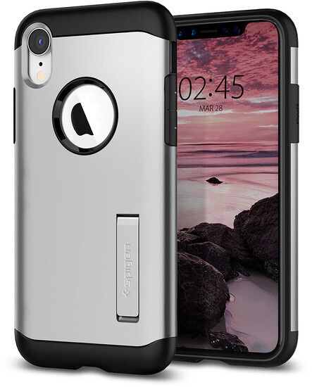 Spigen Slim Armor for iPhone XR satin silver