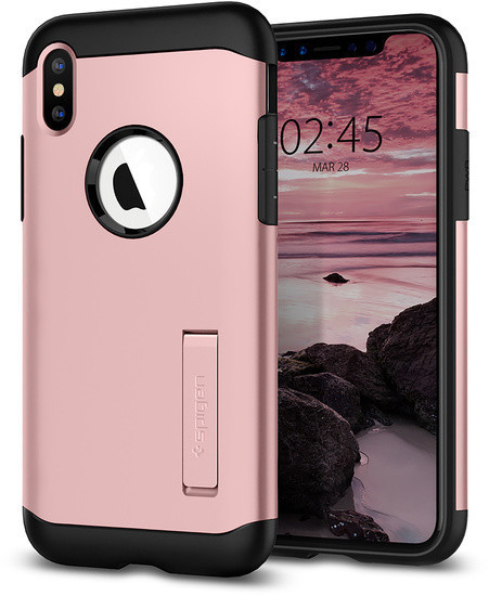 Spigen Slim Armor for iPhone XS Max Rose Gold
