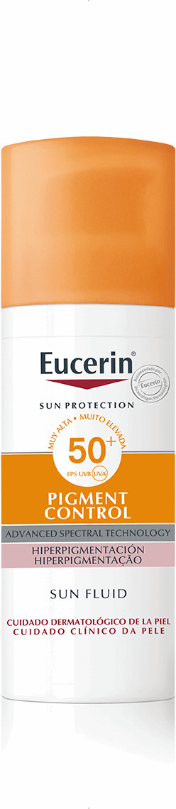 Photos - Sun Skin Care Eucerin Sun Fluid Pigment Control SPF 50+  (50 ml)