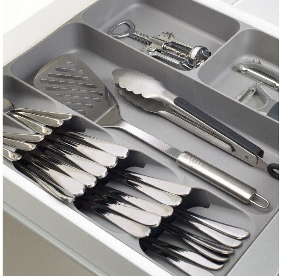 Joseph Joseph Replacement Cutlery Basket Drawer Store white/green