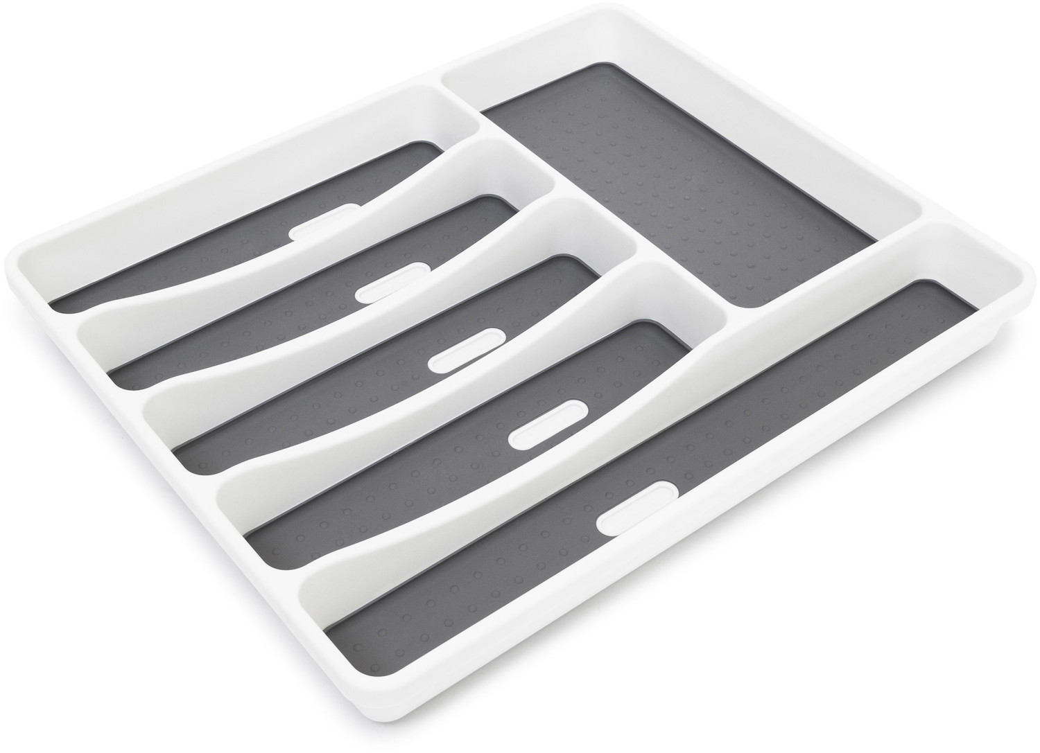 Relaxdays Replacement Cutlery Basket 32,5 x 40,5 cm white/grey (6903486)