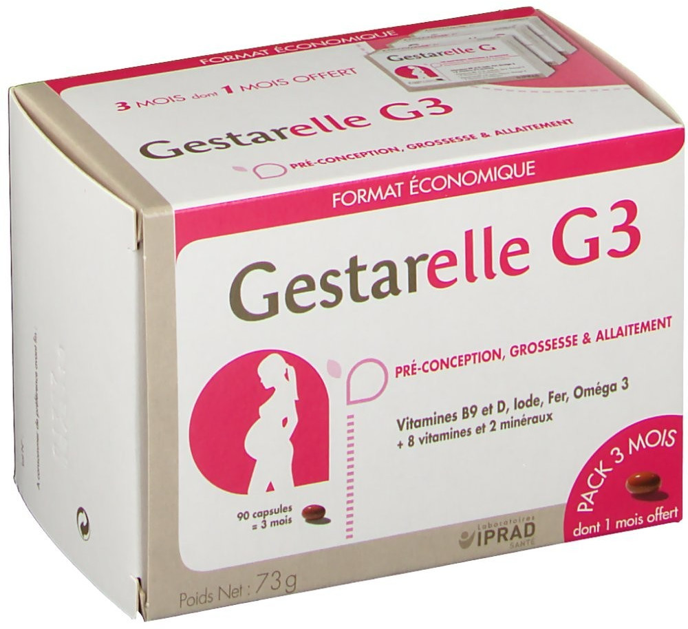 Laboratoires IPRAD Gestarelle G3 Grossesse