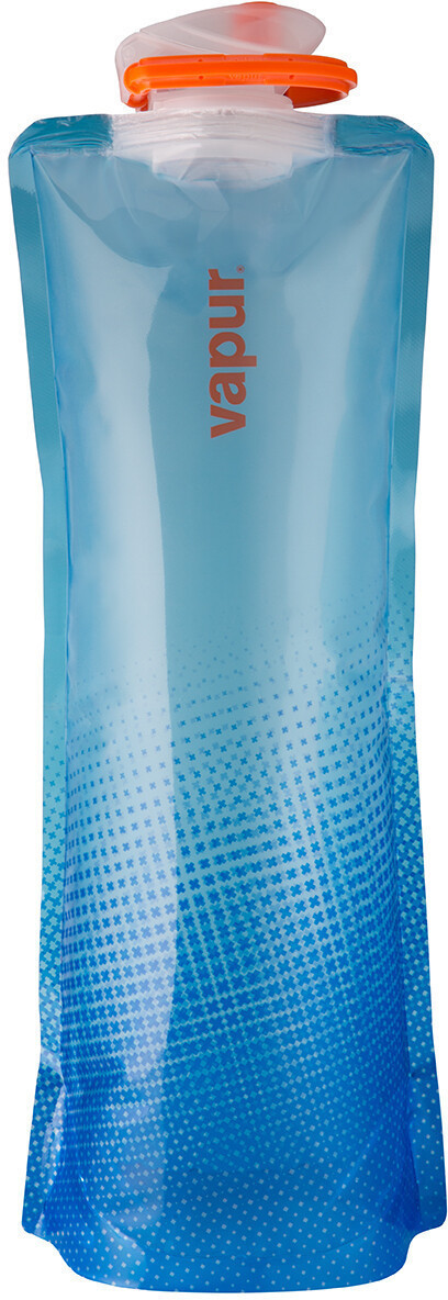 Vapur Flexible Water Bottle Carabiner blue
