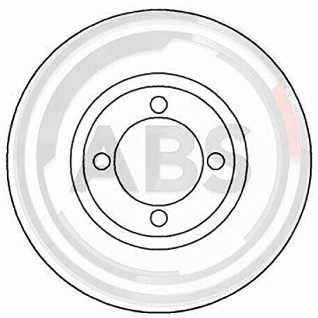 ABS All Brake Systems 15954