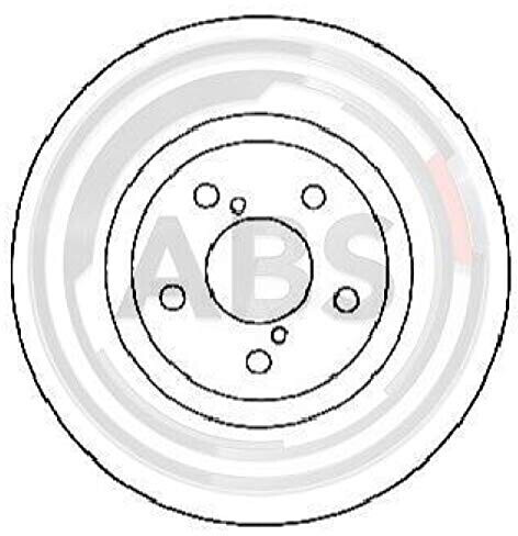 ABS All Brake Systems 17955