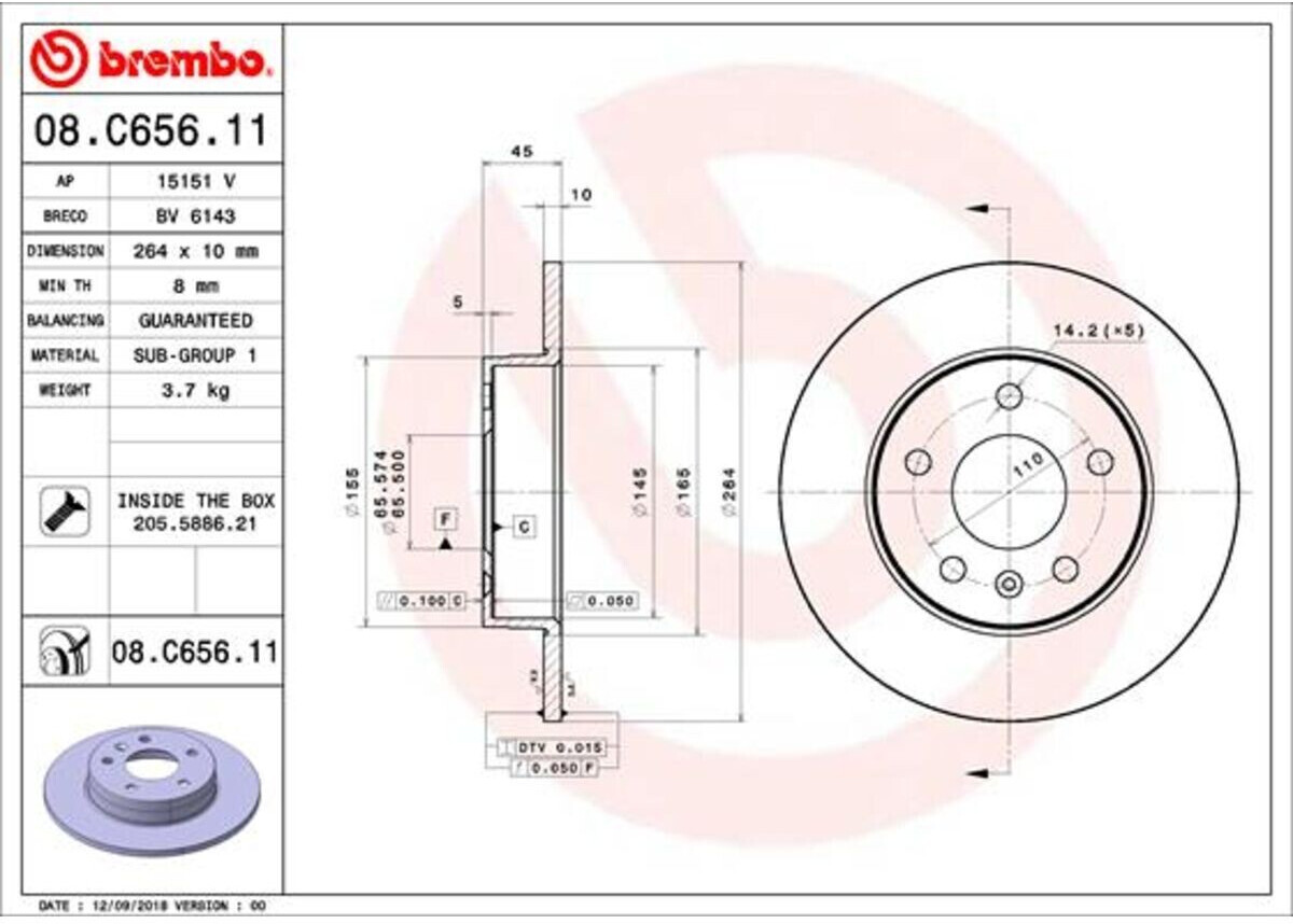 Brembo 08.C656.11