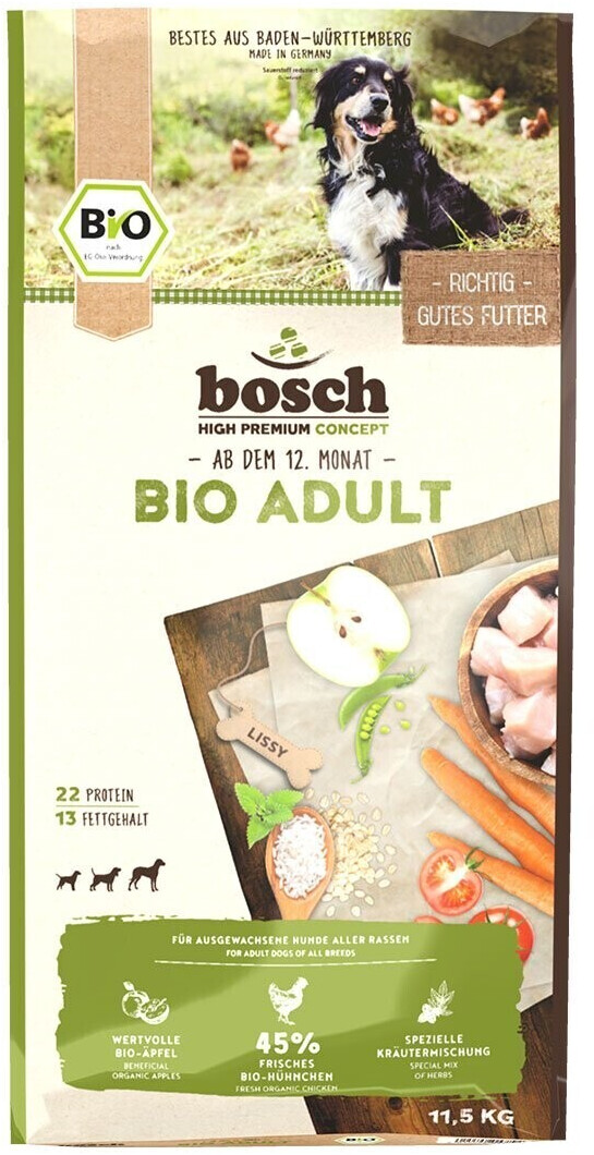 bosch HPC Bio Adult chicken & apple 11.5kg