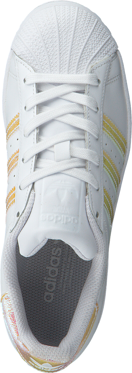 Adidas superstar white and 2025 gold junior