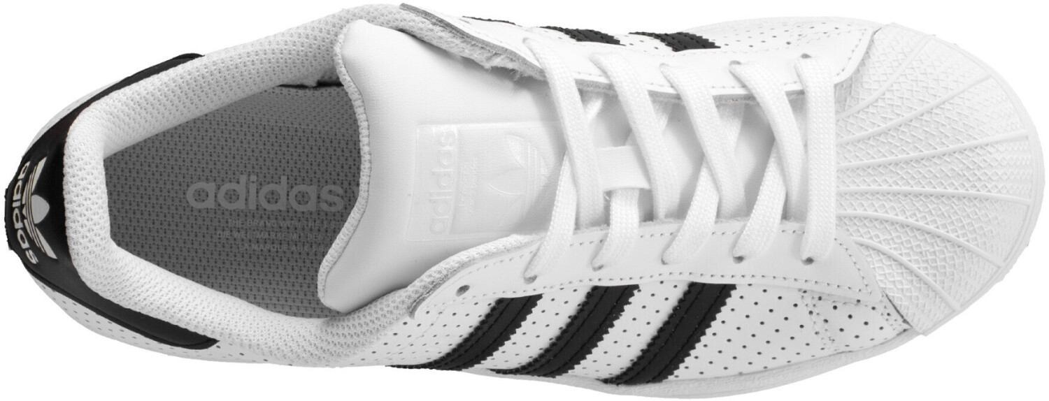 Adidas original superstar white womens top
