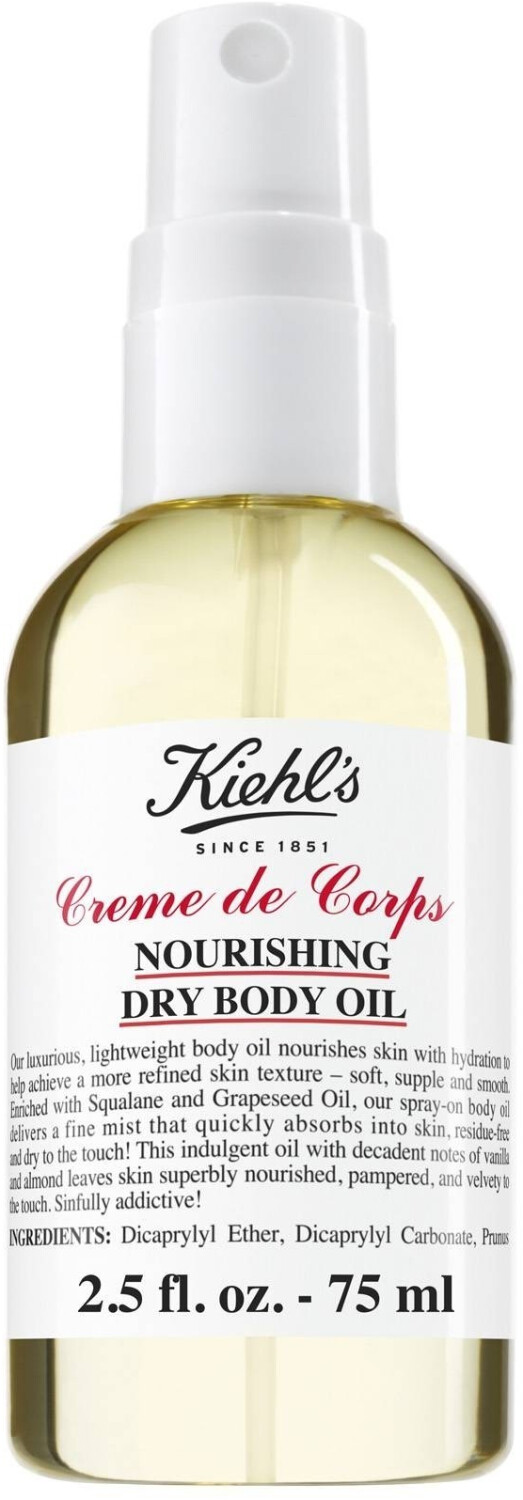Kiehl’s Creme de Corps Nourishing Body Oil (75ml) ab € 15,37