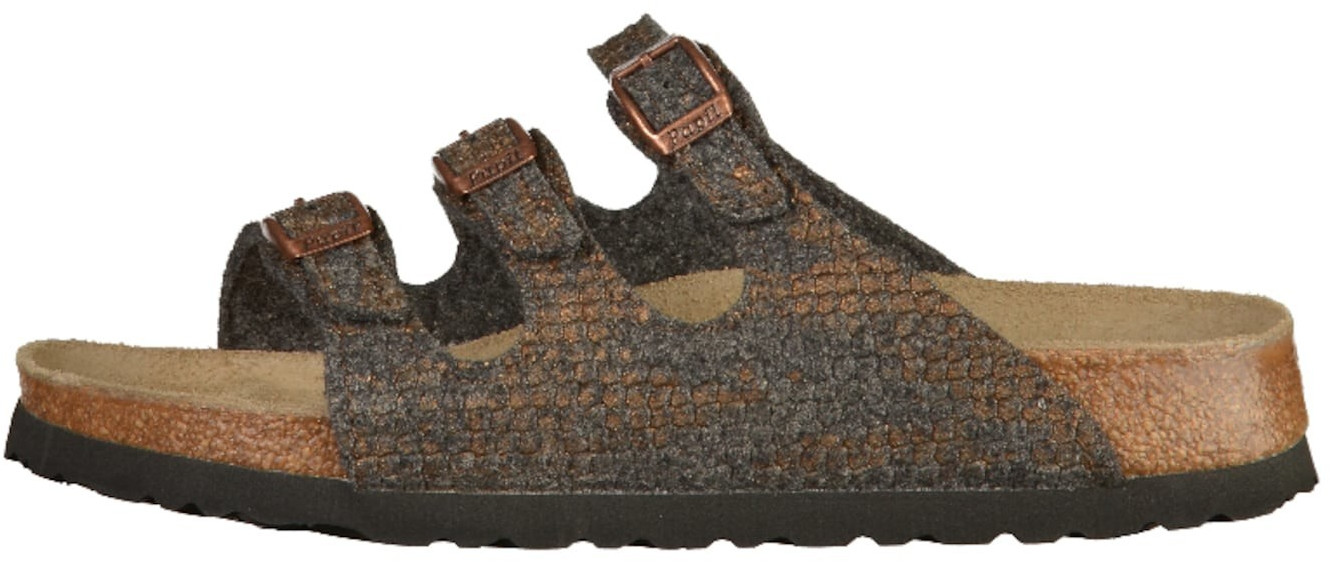 Papillio Florida Grace shiny felt anthracite