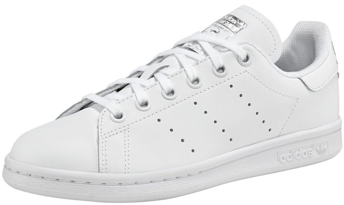 Adidas Stan Smith K cloud white/cloud white/silver metallic au meilleur prix sur idealo.fr