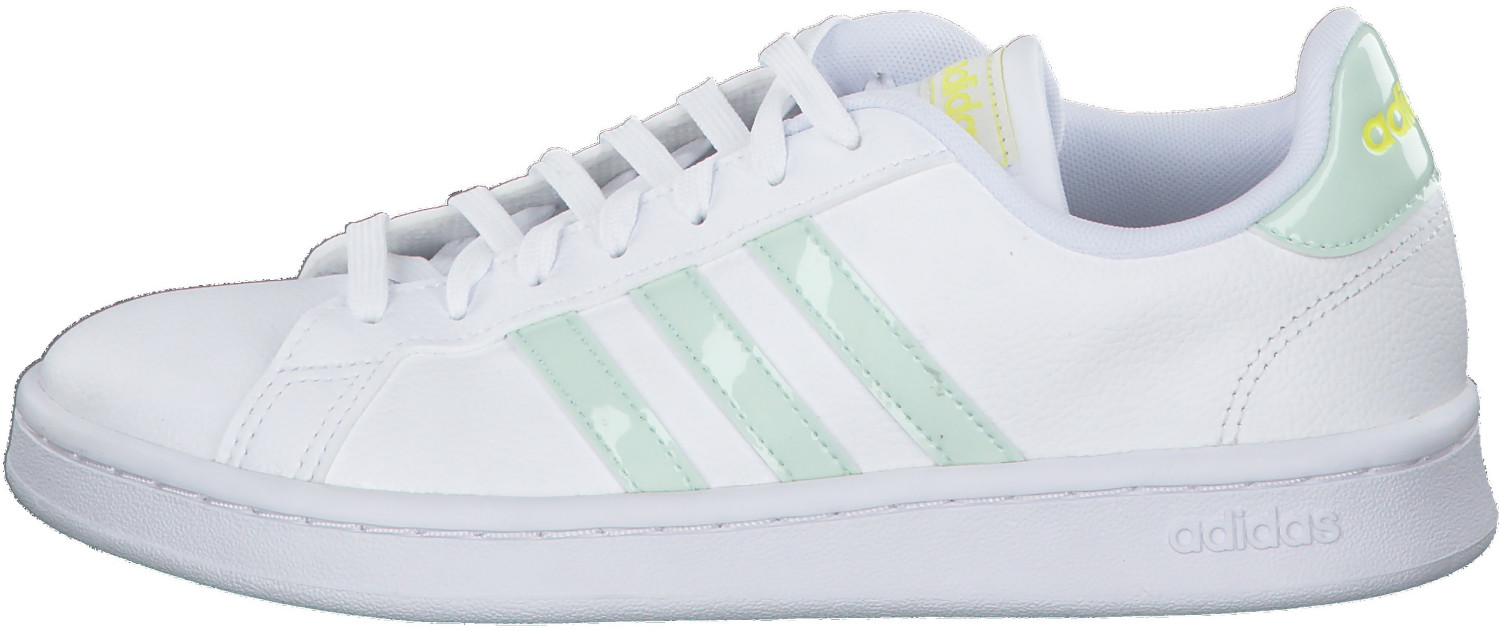 Adidas Grand Court Women ftwr white shock yellow ab 48 00 Preisvergleich bei idealo