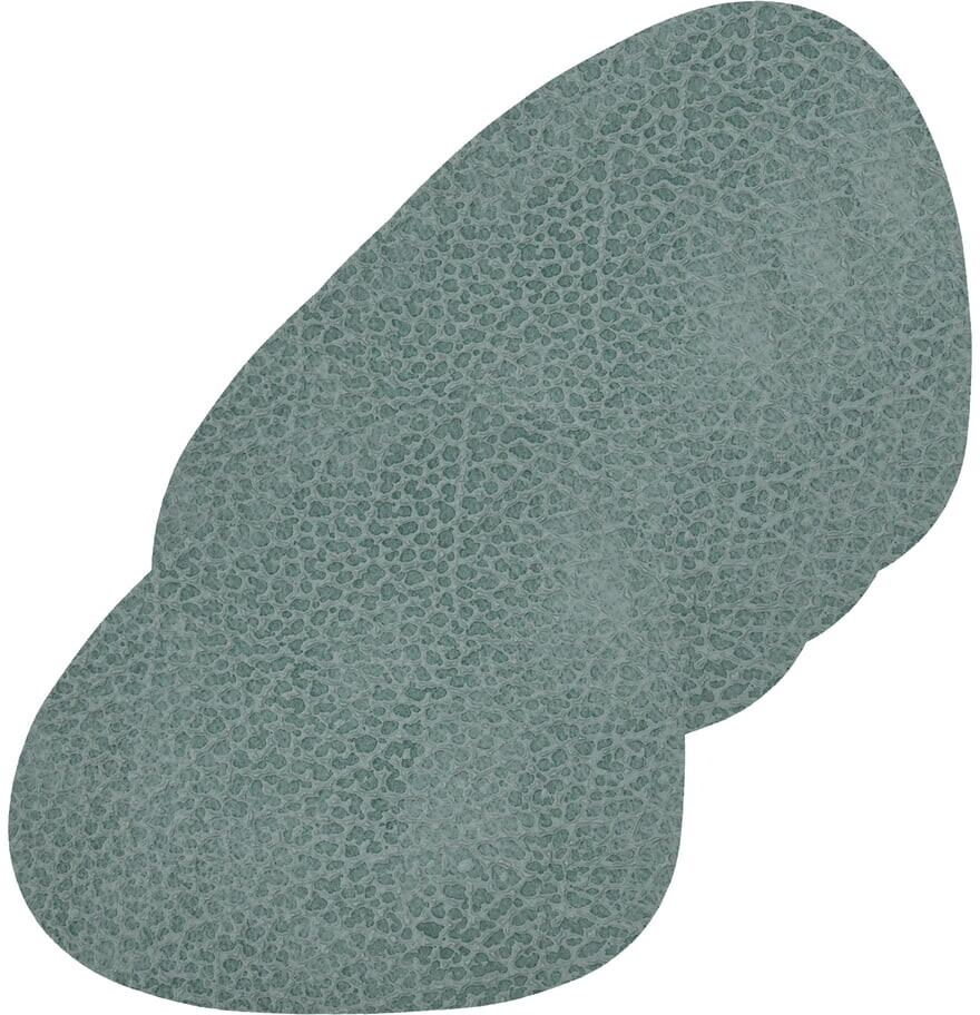 LINDDNA Glass coasters Curve Hippo pastel green (set of 4)