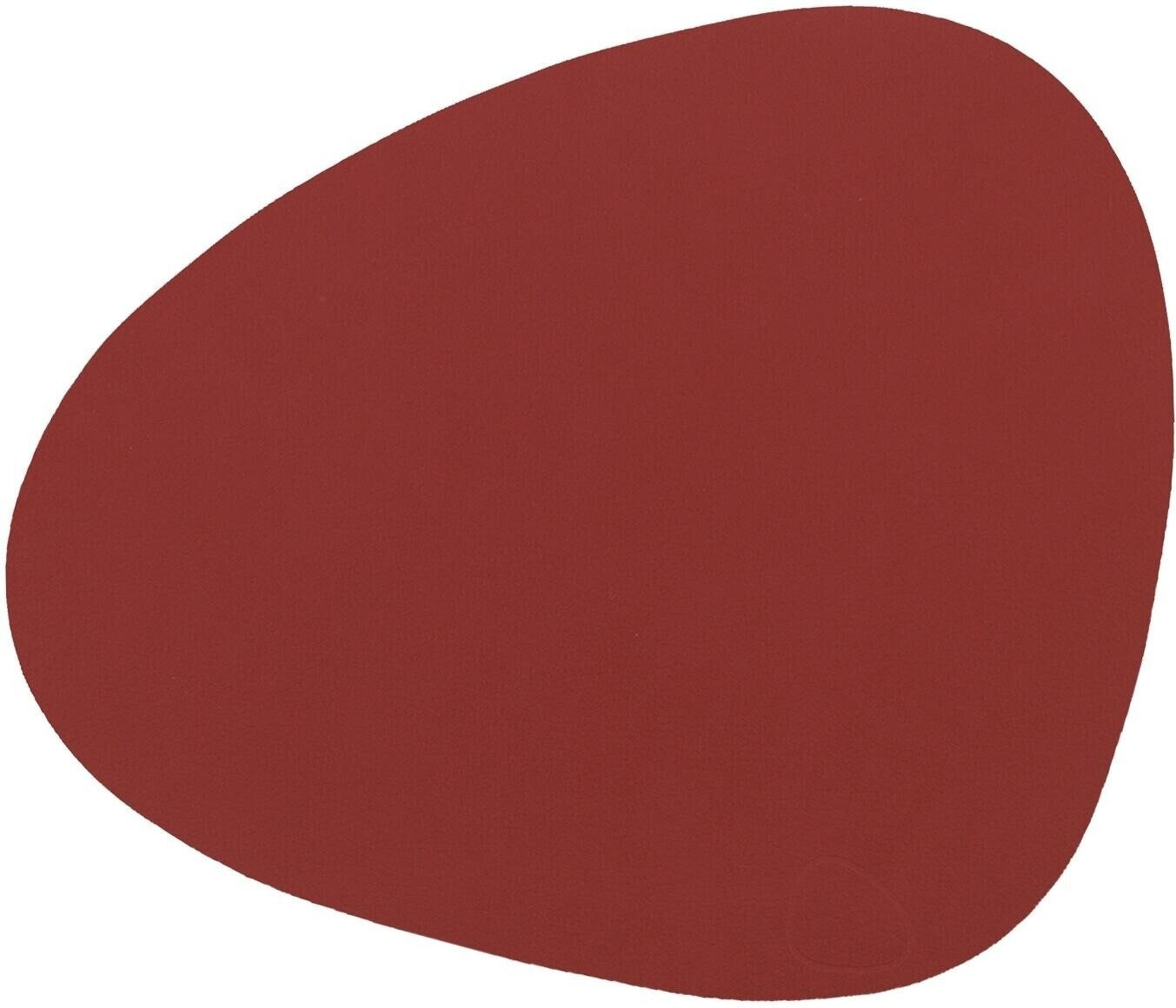 LINDDNA Glass coasters Curve Nupo red (set of 4)