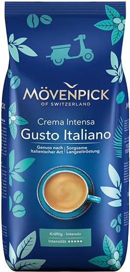 Mövenpick Caffé Crema Gusto Italiano Intenso Ganze Bohne (1kg)