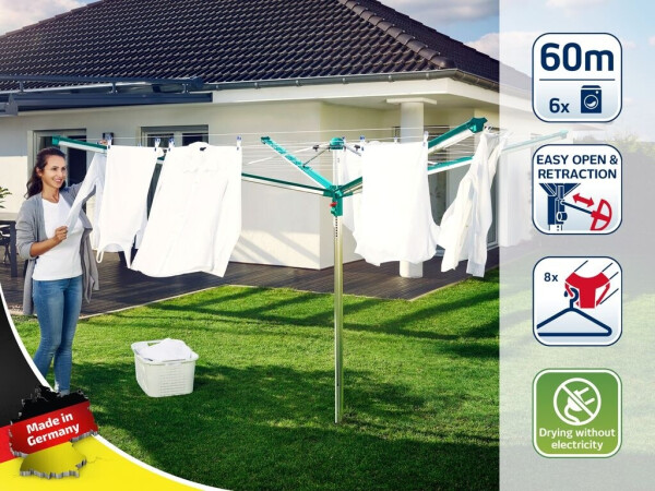 Leifheit Linomatic Deluxe 600 + Cover (82008), Bild 9